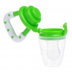 Baby Pacifier food silicon feeders for kids Παιδική πιπίλα διατροφής από σιλικόνη - πράσινη.